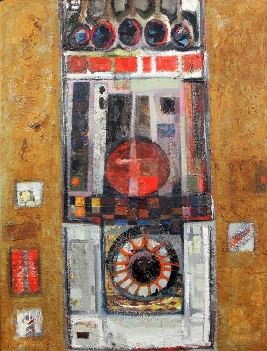 Martin Dutton (20th C.) Cathedral, 36 x 28in.